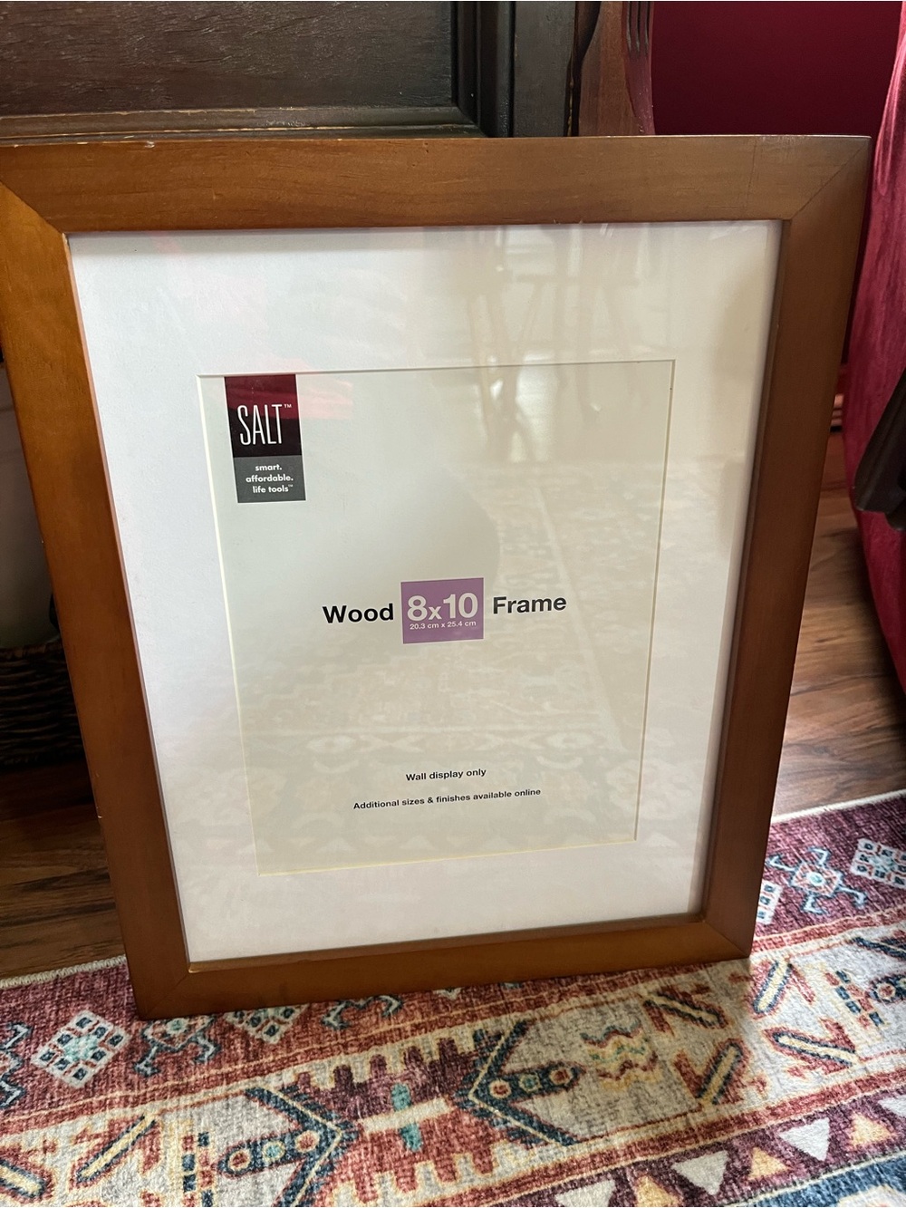 Wood Matted 8x10 Frame